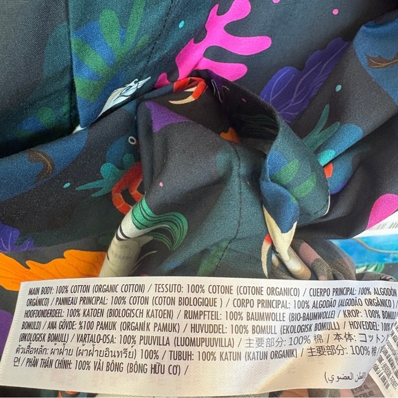 Disney The Little Mermaid Woven Shirt button up Live Action Film Hawaiian shirt - Picture 6 of 9